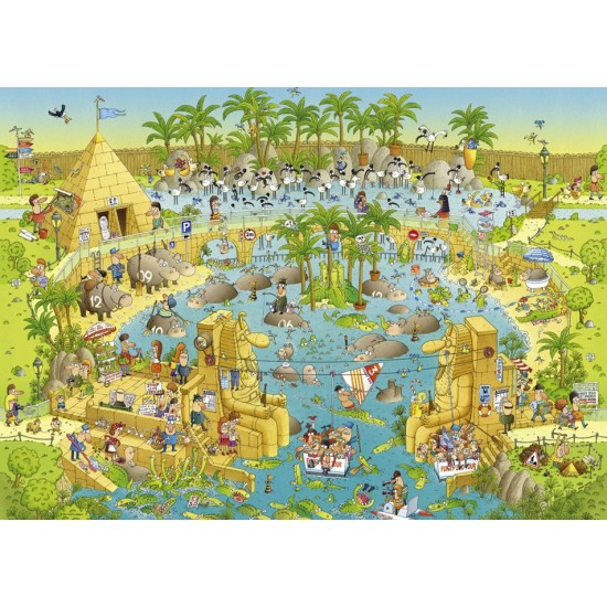 Puzzel Nile Habitatcomic1000 Heye 29693