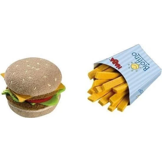 Hamburger Met Frietjes Hamburger Met Frietjes