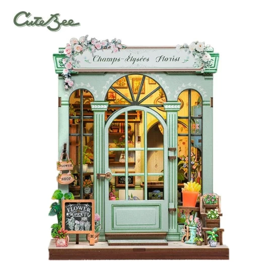 Miniature House Model Kit Champs-Lyses Florist 18 X 16 Cm Miniature House Model Kit Champs-Lyses Florist 18 X 16 Cm