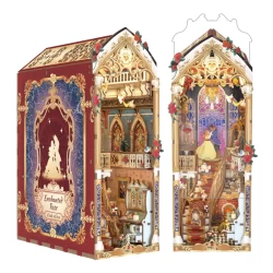 Tonecheer Diy Book Nook Enchanted Rose Tq147 19108269Cm Tonecheer Diy Book Nook Enchanted Rose Tq147 19108269Cm