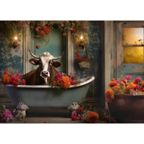 The Cow In The Bathtub (1000)