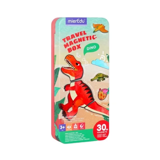 Mieredu - Magnetische Puzzeldoos - Dinosaurusland