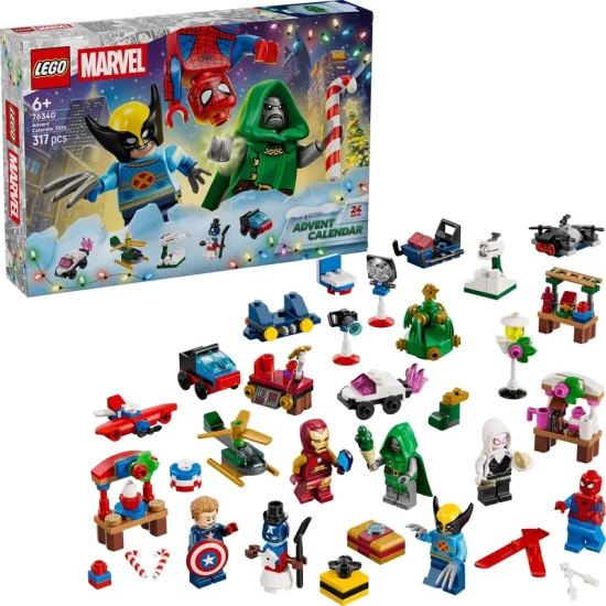 Lego Marvel Superhelden 76340 Adventskalender 2026 Lego Marvel Superhelden 76340 Adventskalender 2026