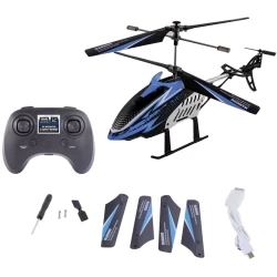 Rc-Helikopter Lightning Blauw Revell Control Op Afstand Bestuurbare Helikopter