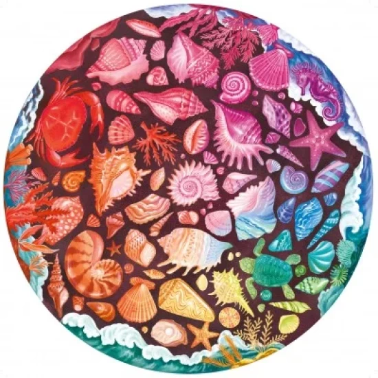 Round Puzzle – Seashells (Circle Of Colors)?? (500)