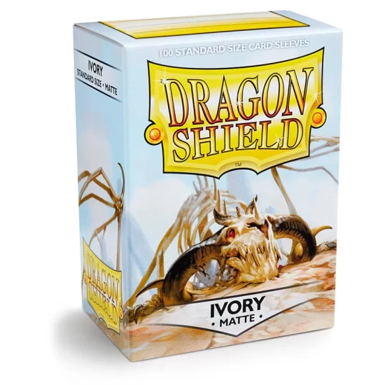 Sleeves Dragon Shield Matte - Ivory (100Ct)