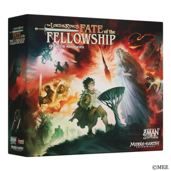 Lotr Fate Of The Fellowship - Pandemic System Game Lotr Fate Of The Fellowship - Pandemic System Game