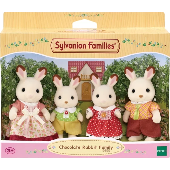 Sylvanian Families: Family Chocolate Bunnies Figure 8 Cm