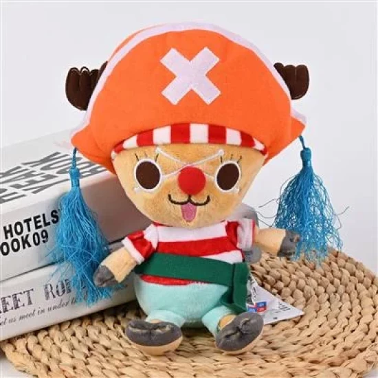 One Piece Plush Figure Chopper X Buggy 20 Cm