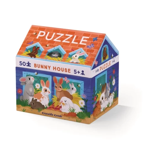 50 Pc House Puzzle/Bunny House