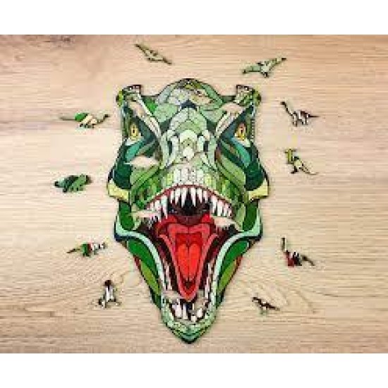 Houten Legpuzzel T-Rex