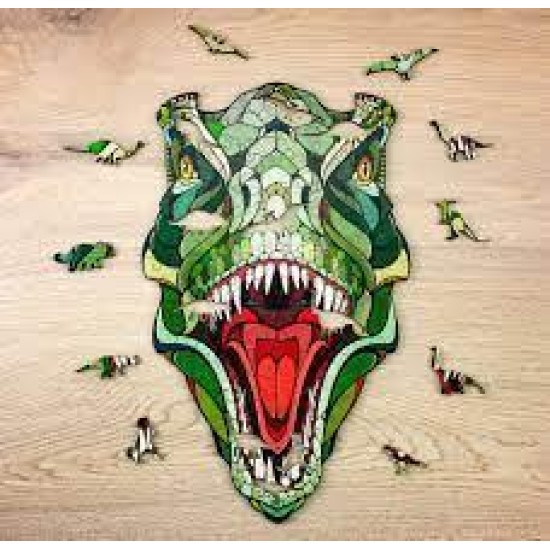 Houten Legpuzzel T-Rex