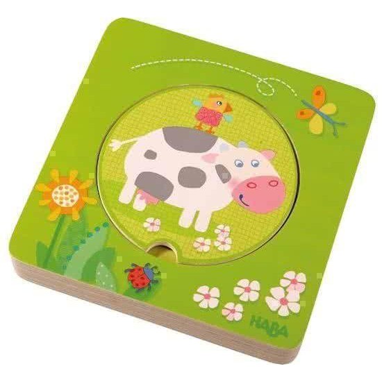 Houten Puzzel Boerderijdieren Houten Puzzel Boerderijdieren