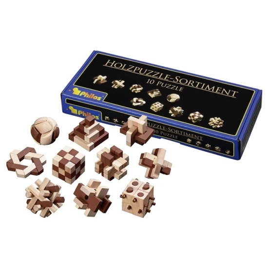 Houten Puzzel Set