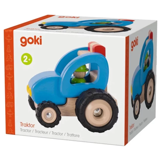 Houten Voertuig - Tractor