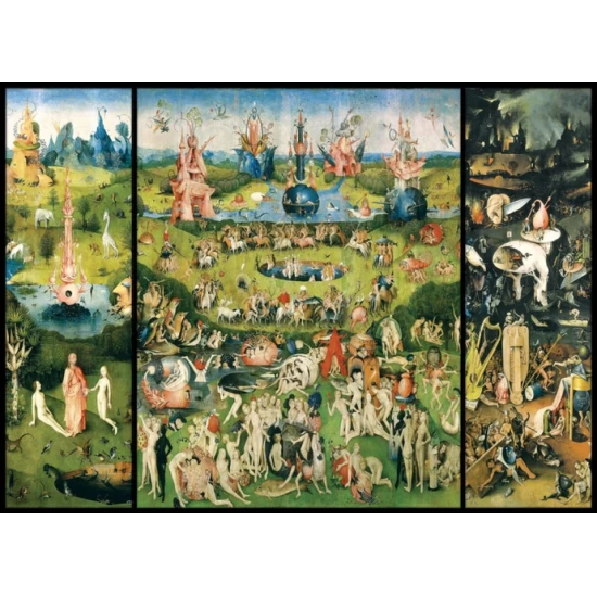 The Garden Of Earthly Delights – Jheronimus Bosch (1000)