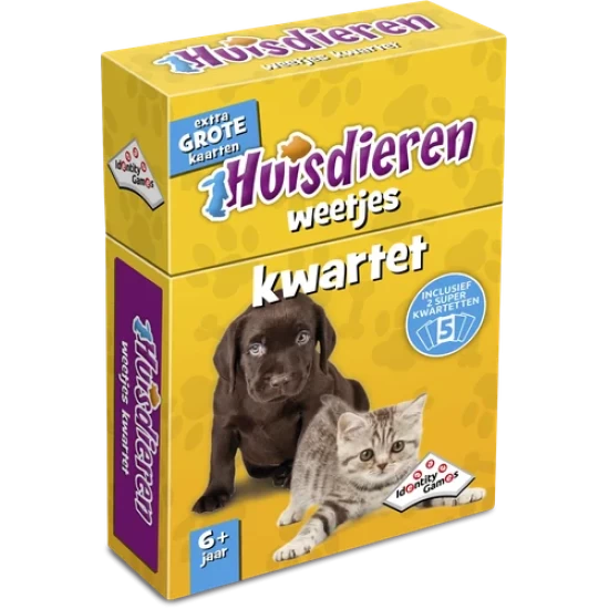 Huisdieren Kwartet Huisdieren Kwartet