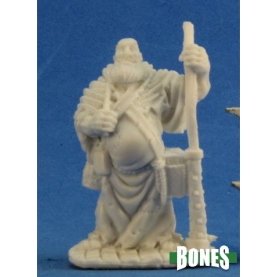 Human Monk Friar Stone