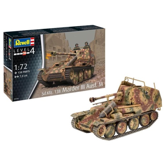 Sd.kfz. 138 Marder Iii Ausf. M Revell Modelbouwpakket