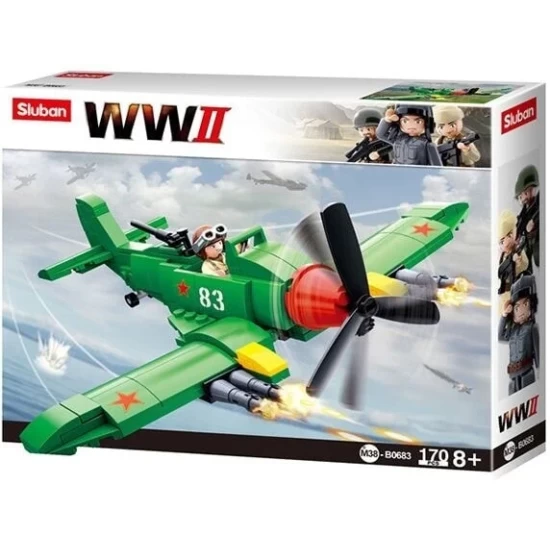 Sluban Wwii - Ilyushin Ii-2 Jachtvliegtuig