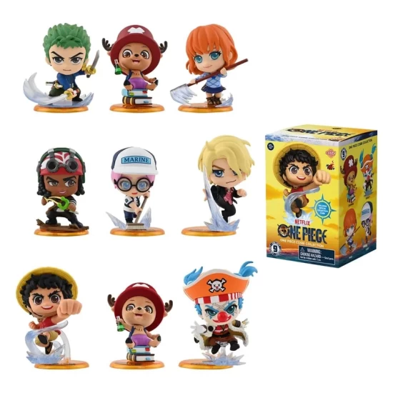 One Piece Cosbi Mini Figures 8 Cm Blind Box