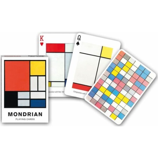 Mondriaan Speelkaarten - Single Deck
