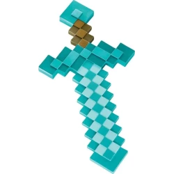 Minecraft Plastic Replica Diamond Sword 51 Cm Minecraft Plastic Replica Diamond Sword 51 Cm