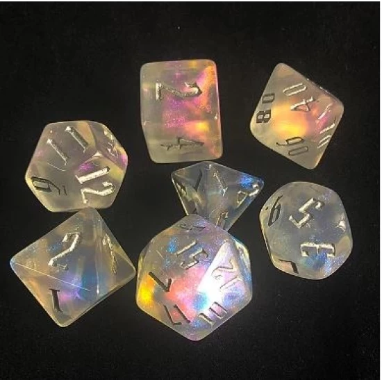 Ice Fae Rpg Dice Set