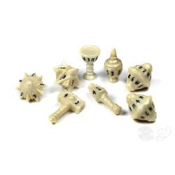 Polyhero Cleric 8 Dice Set Celestial Ivory Polyhero Cleric 8 Dice Set Celestial Ivory