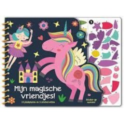 Stickeren Op Nummer - Mijn Magische Vriendjes