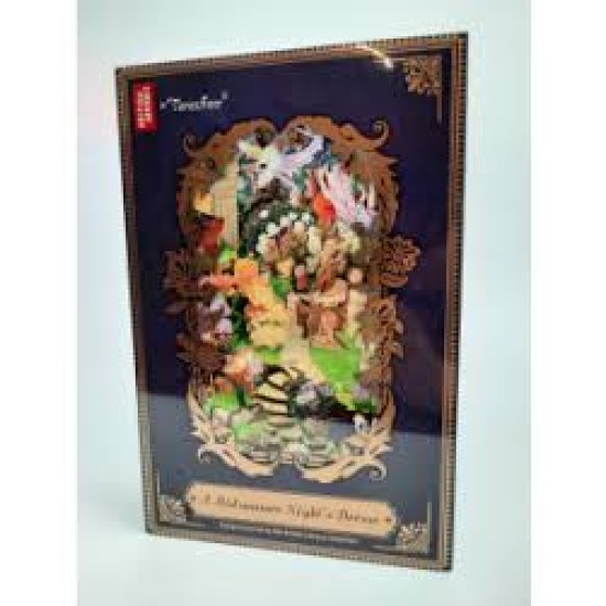 Diy Book Nook Boekensteun A Midsummer Night’s Dream Inclusief Dust-Cover