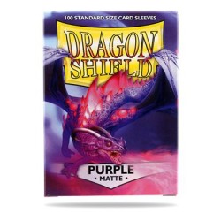 Sleeves Dragon Shield Matte - Purple (100Ct)