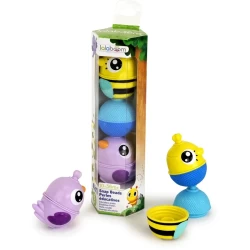 Lalaboom - Set Dieren (6 St) Bij En Paarse Vogel Lalaboom - Set Dieren (6 St) Bij En Paarse Vogel