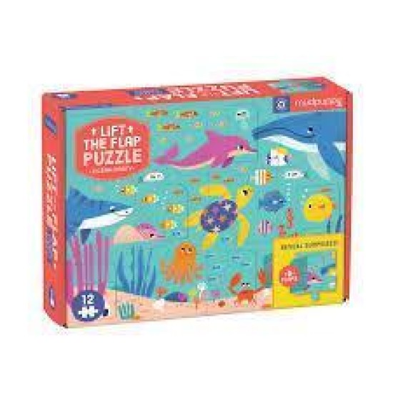 Lift-The-Flap Puzzle/Ocean 42 Pc