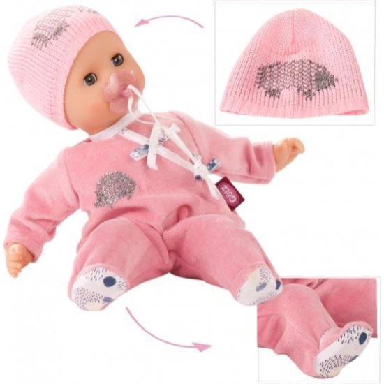 Muffin Igelig Zonder Haar Slaapogen 33 Cm