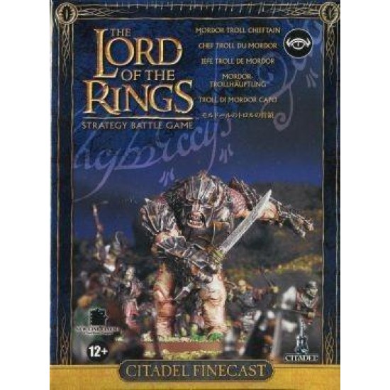 Mordor Troll Chieftain --- Temporarily Out Of Stock Bij Gw ---- Webstore Exclusive