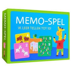 Ik Leer Tellen Tot 10! Memo-Spel