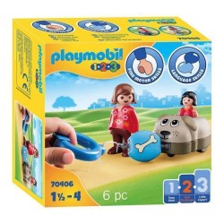 Playmobil 1.2.3. Hondentrein - 70406 Playmobil 1.2.3. Hondentrein - 70406
