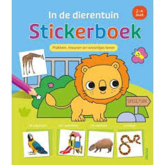 In De Dierentuin Stickerboek