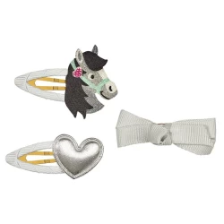 Haarclips 3 In Set Paarden 3 Assorti Haarclips 3 In Set Paarden 3 Assorti