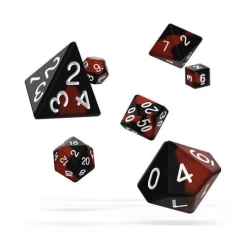 Oakie Doakie Dice Rpg Set Glow In The Dark - Lava (7) Oakie Doakie Dice Rpg Set Glow In The Dark - Lava (7)