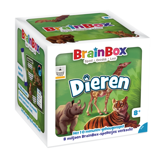 Brainbox Dieren Bordspel