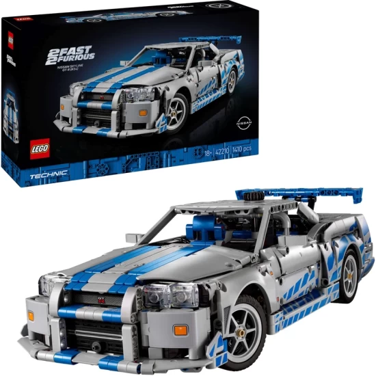 Lego Technic 42210 2 Fast 2 Furious Nissan Skyline Gt-R (R34) Auto Lego Technic 42210 2 Fast 2 Furious Nissan Skyline Gt-R (R34) Auto
