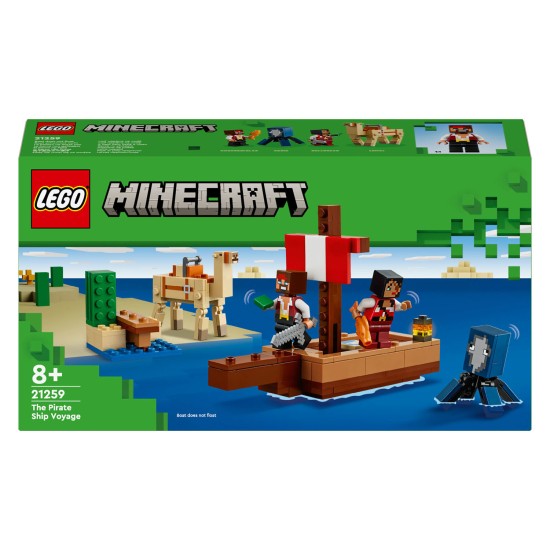 Lego Minecraft 21259 De Piratenschipreis
