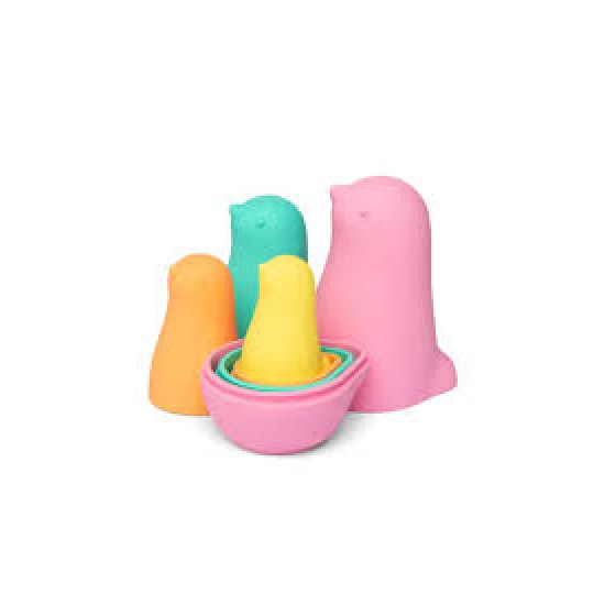 Stacking Birds  - Pastel Colors