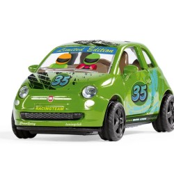 Siku Knutselset Style My Fiat 500 Adventure Speelgoedauto Metaal/Kunststof Groen Incl. Stickervel Voor Individuele Vormgeving Deuren Kunnen Geopend Worden