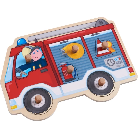 Inlegpuzzel Brandweerauto Inlegpuzzel Brandweerauto