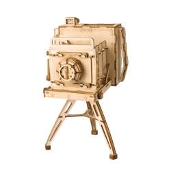 Robotime 3D Houten Puzzel Vintage Camera Tg403 11X10X18Cm