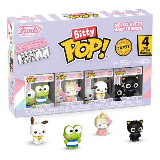 Hello Kitty And Friends Bitty Pop! Vinyl Figure 4-Pack Series 2 2 Cm