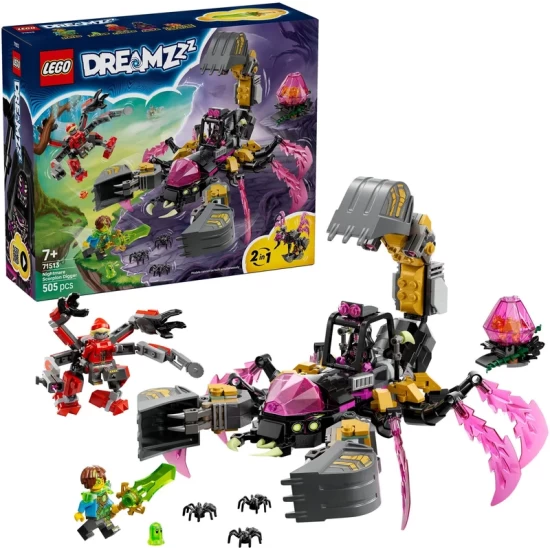 Lego Dreamzzz 71513 Nachtmerrie Schorpioen Graafmachine Lego Dreamzzz 71513 Nachtmerrie Schorpioen Graafmachine